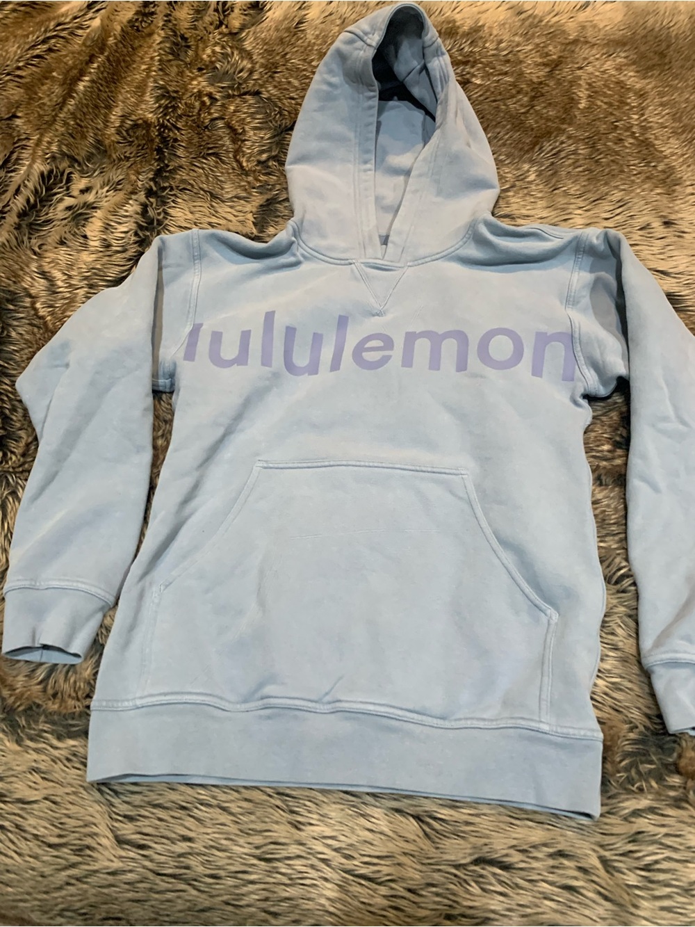 Lululemon All Yours Hoodie *Graphic
Chambray Size 4